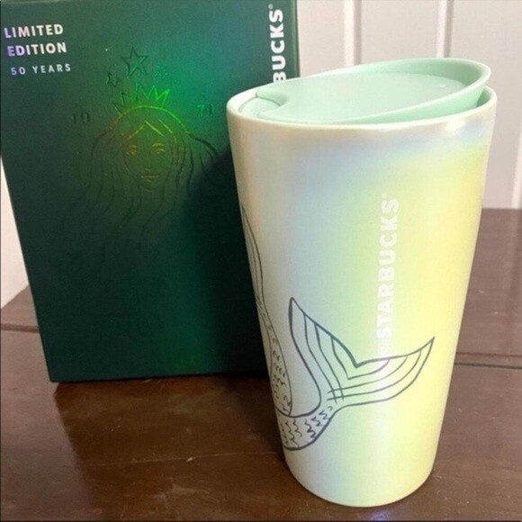 Starbucks 2021 50th Anniversary ceramic cup in box - Picture 2 of 7
